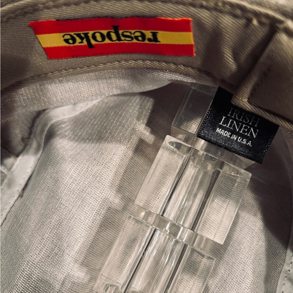 SALE Custom Unisex RESPOKE EMILIO PUCCI Bucket Hat . Pucci Silk Trim Irish Linen - Picture 15 of 15